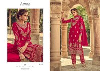 Amyra Designer First Look Vol-2 Georgette Heavy Straight Suits Catalog