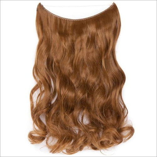 Natural Wave Brown Color Clip In Hair Extension