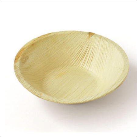 3.5 Inch Areca Palm Leaf Circular Bowl