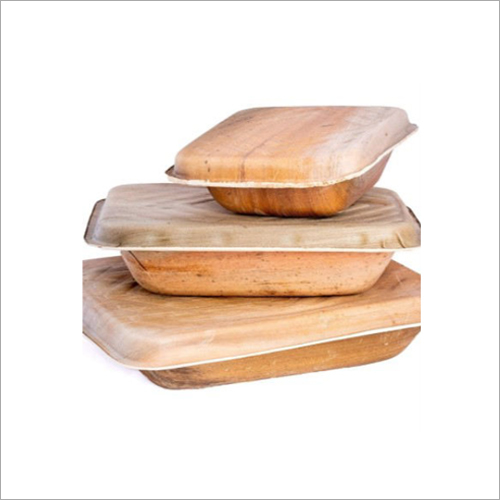 Areca Palm Leaf Container By SHREE AAKASHH TRADEX