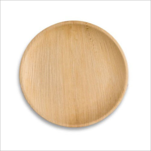 12 Inch Areca Palm Leaf Round Plate