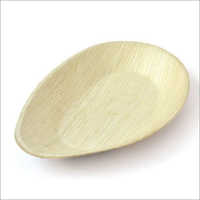 9 Inch Areca Palm Leaf Shape Plate