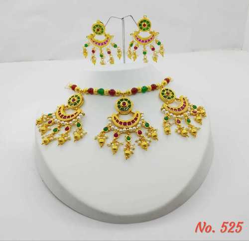 Artificial Choker Necklace Set