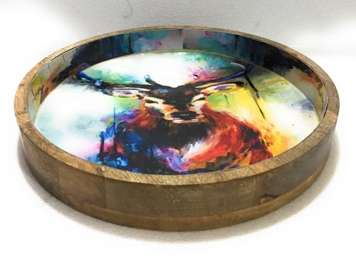 Tray in Exclusive Cow Design