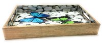 Tray in Exclusive Butterfly Design