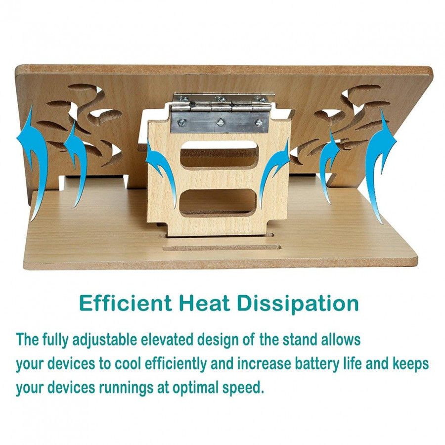 WOODEN HANDMADE LAPTOP STAND