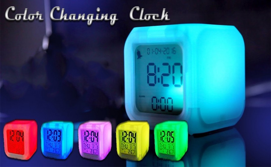 COLOR CHANGING CLOCK