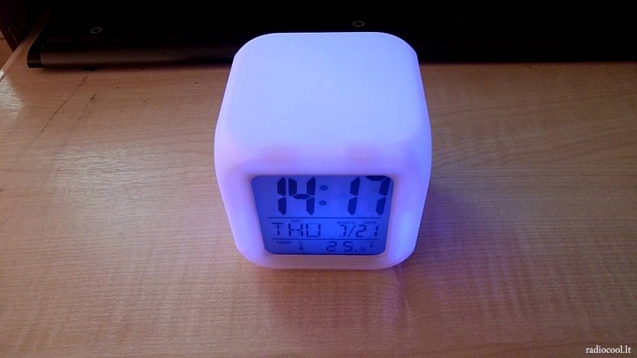 COLOR CHANGING CLOCK