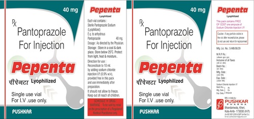 Pantoprazole For Injection