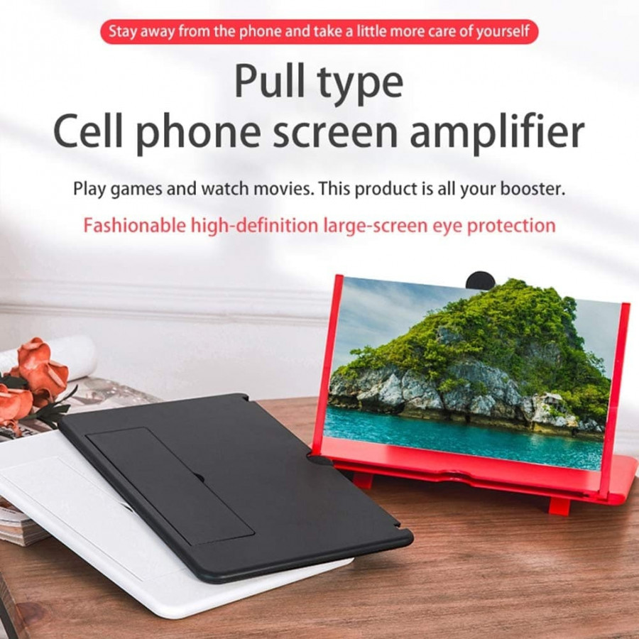 3D HD MOBILE SCREEN GLASS MAGNIFIER