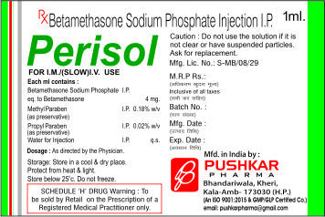 Betamethasone Sodium Sulphate Injection I.P.