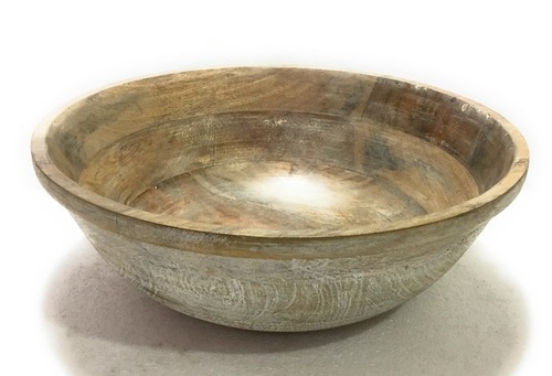 Mango Wood Natural Bowl