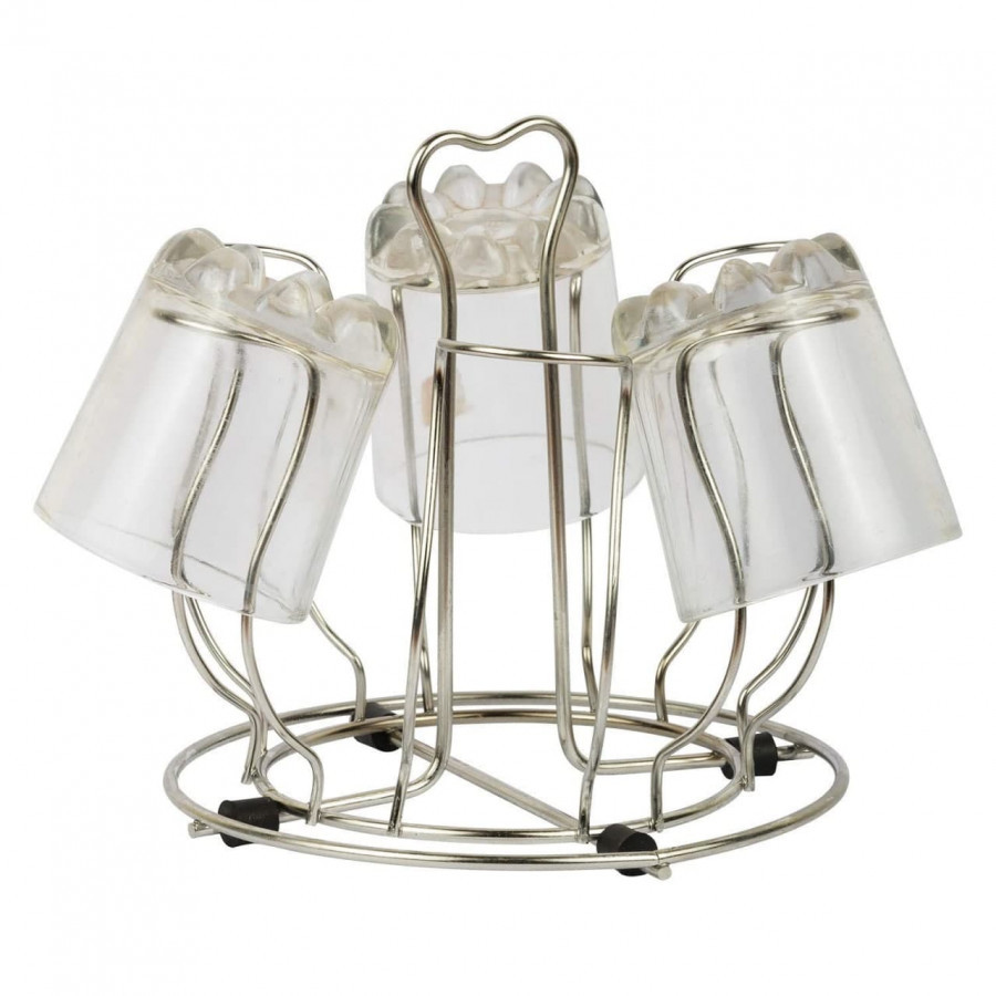 STAINLESS STEEL FLOWER GLASS STAND