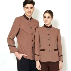Corporative Hotel Staff Uniform Collar Type: Customized