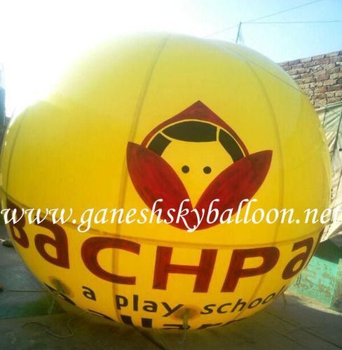 Yellow Bachpan Advertising Sky Balloons