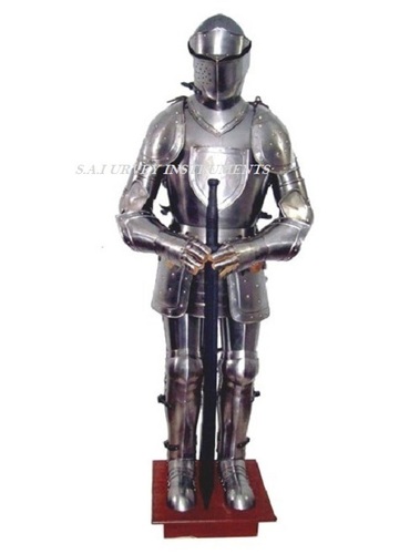 Suit of Armor 15th Century Medieval Knight Full Suit Of Armor On Stand