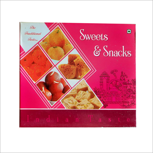 Designer Sweet Packaging Box - Paper, Different Size Available | Multicolor Rectangular Design for Creative Gifting Solutions