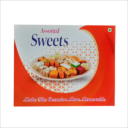 Colorful Sweet Packaging Box - Paper, Rectangular, Multicolor | Ideal for Sweet Shop Use, Versatile for Various Treats and Confections