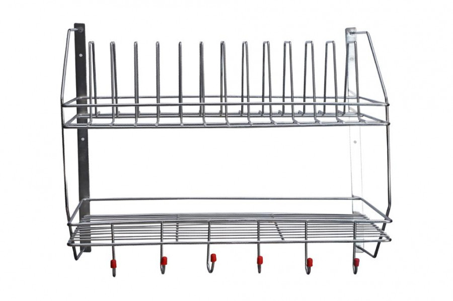 STAINLESS STEEL MULTI DISH RACK