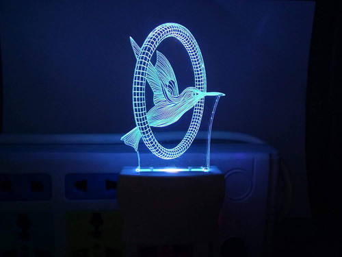 3D ACRYLIC BIRD NIGHT LAMP