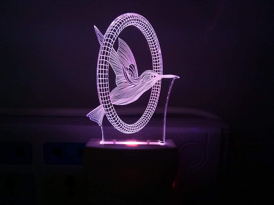 3D ACRYLIC BIRD NIGHT LAMP