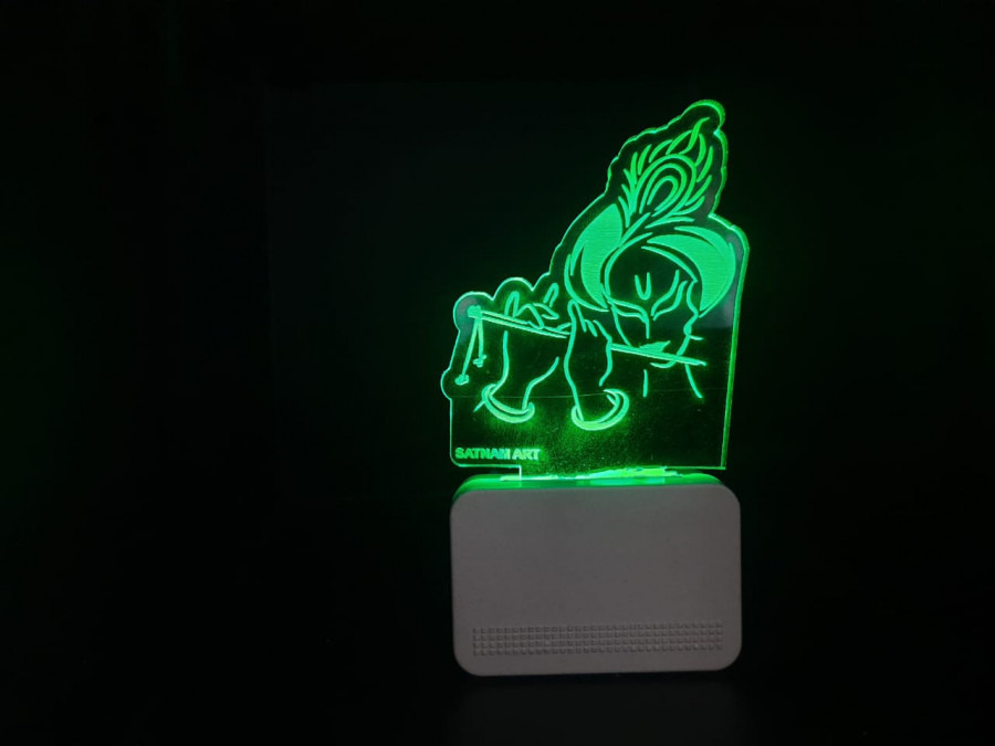 3D ACRYLIC KRISHNA NIGHT LAMP