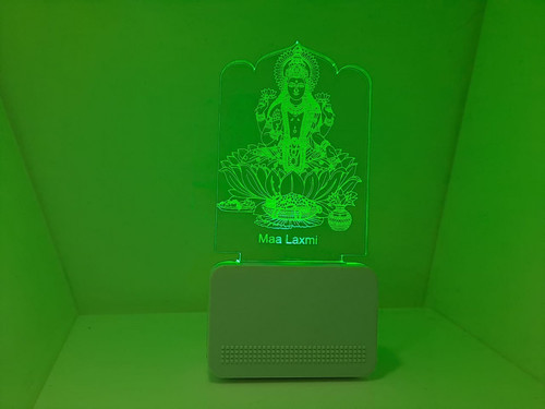 3D ACRYLIC MAA LAXMI NIGHT LAMP