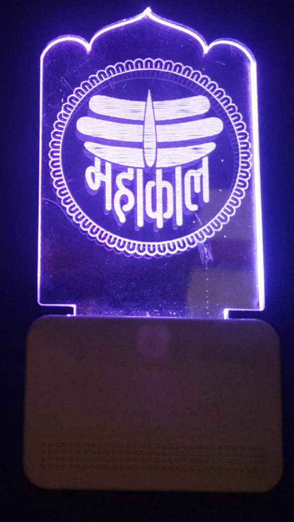 3D ACRYLIC MAHAKAL NIGHT LAMP