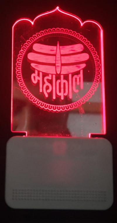 3D ACRYLIC MAHAKAL NIGHT LAMP