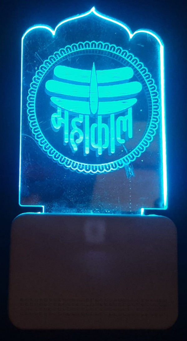 3D ACRYLIC MAHAKAL NIGHT LAMP