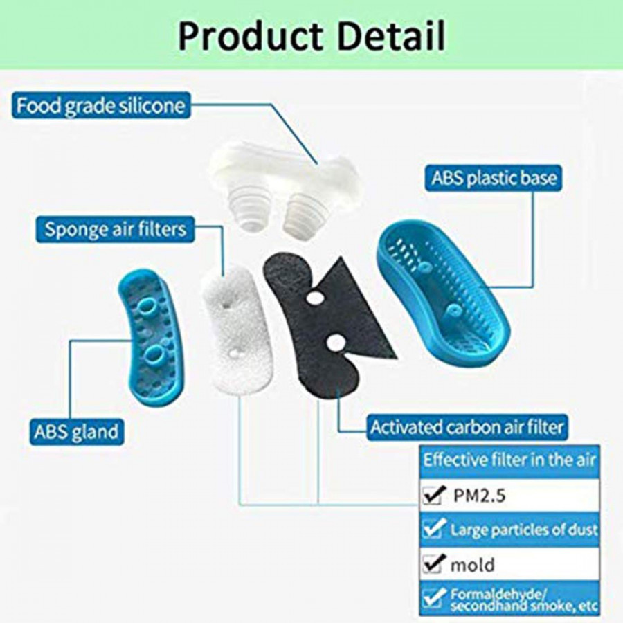 2 IN 1 Anti Snore Nose Clip
