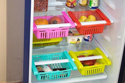 4 Pcs Adjustable Refrigretor Tray