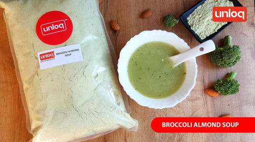 Instant Broccoli Almond Soup