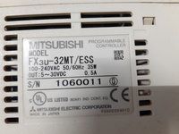 MITSUBISHI PROGRAMMABLE LOGIC CONTROLLER FX3U-32MT/ESS