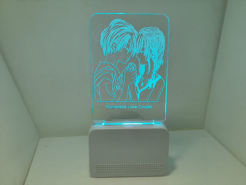 3D ACRYLIC ROMANTIC COUPLE NIGHT LAMP