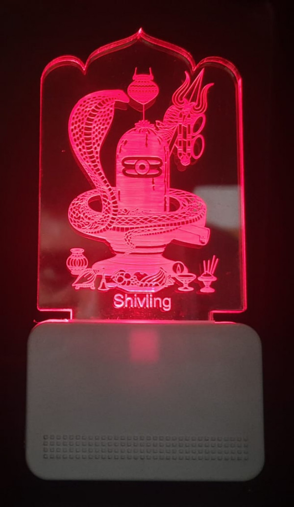 3D ACRYLIC SHIVLING NIGHT LAMP