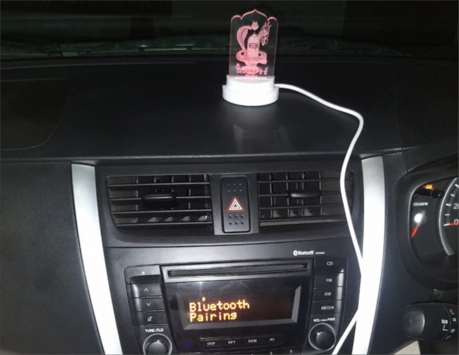 3D ACRYLIC SHIVLING NIGHT LAMP