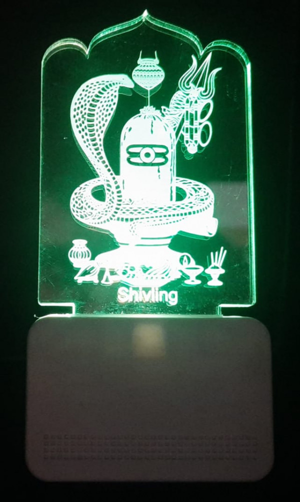 3D ACRYLIC SHIVLING NIGHT LAMP