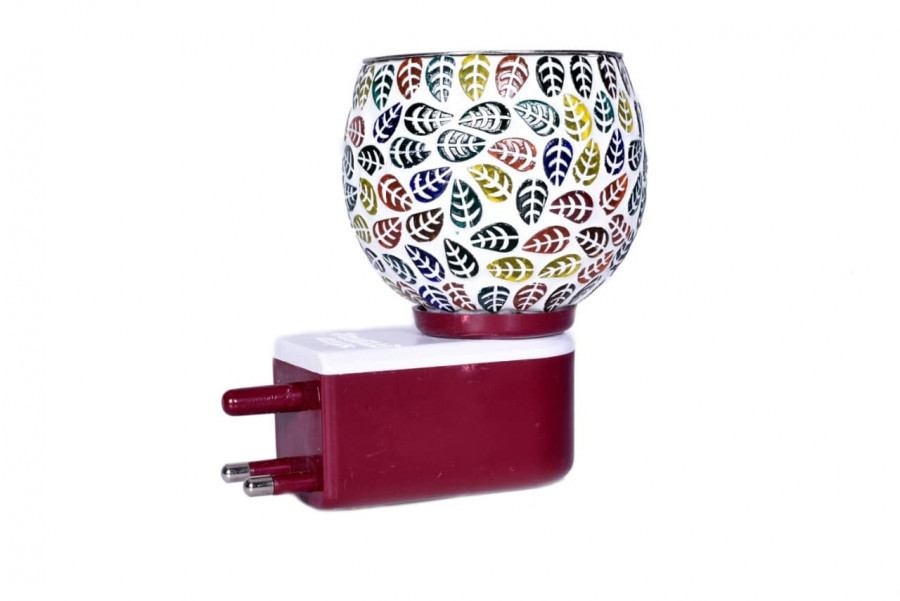 CERAMIC ( 12 ) LEAF DESIGN KAPOOR DANI