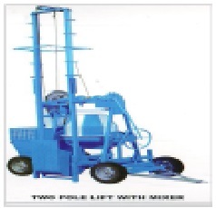 Two Pole Lift With Mixer