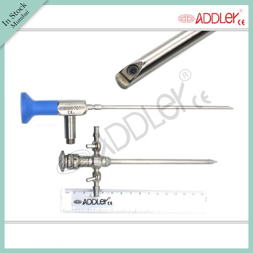 Stryker 4mm 70 Degree Arthroscope With Arthroscopy Sheath