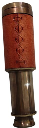 Antique Brass Telescope