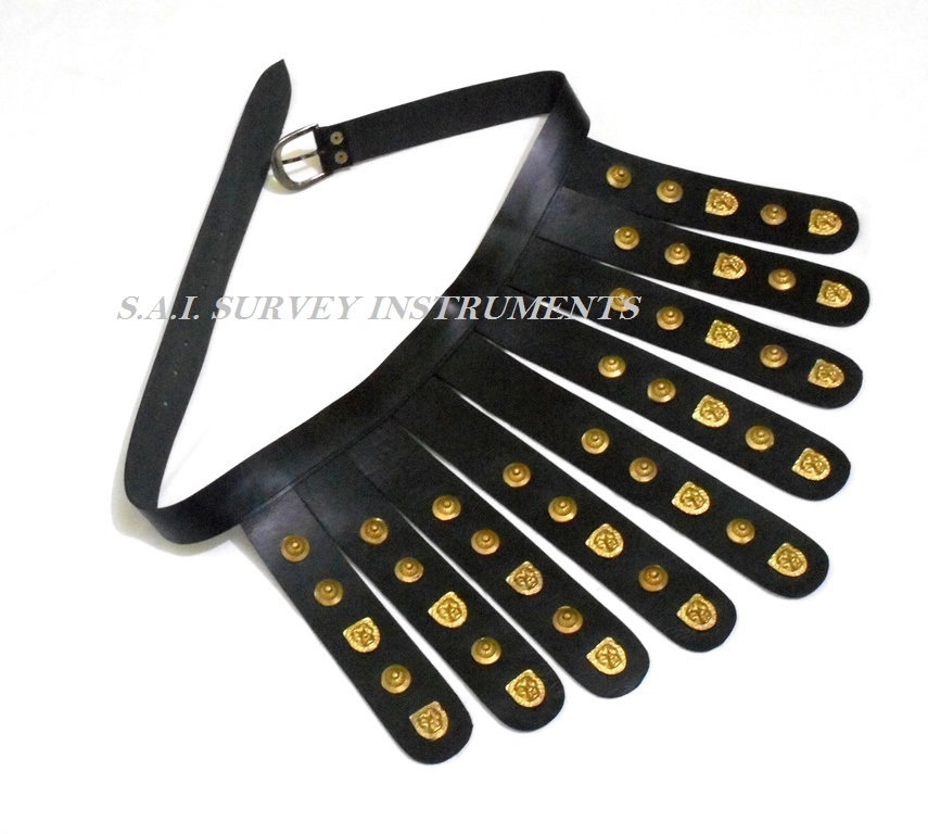 Black Roman Leather Legion Belt