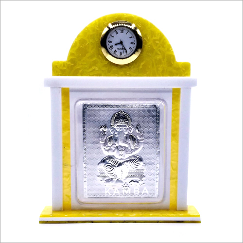 Regalo de plata del reloj de Ganesh