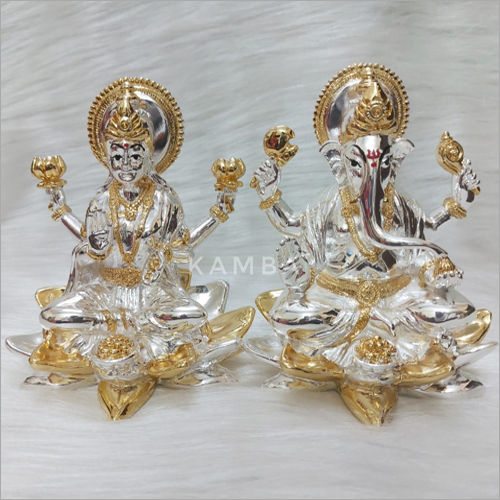 Silver And Gold Plated Idols