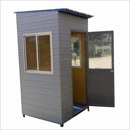 Steel Pvc Portable Security Cabins