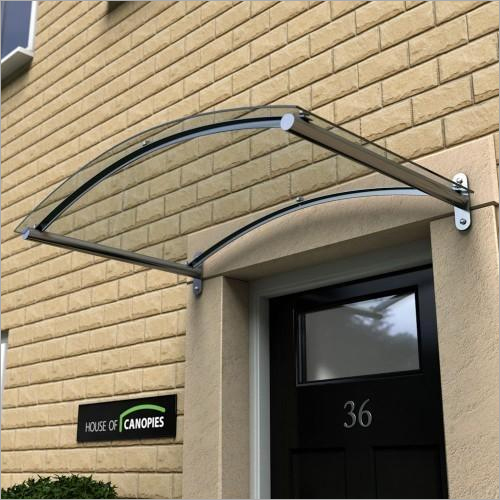 Arched Polycarbonate Canopy