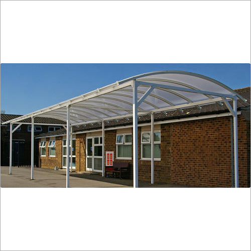 Curved Polycarbonate Canopy
