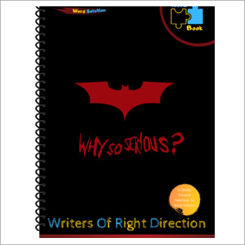 Batman Logo Word Book