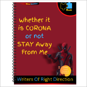 Deadpool Quote Word Book Spiral
